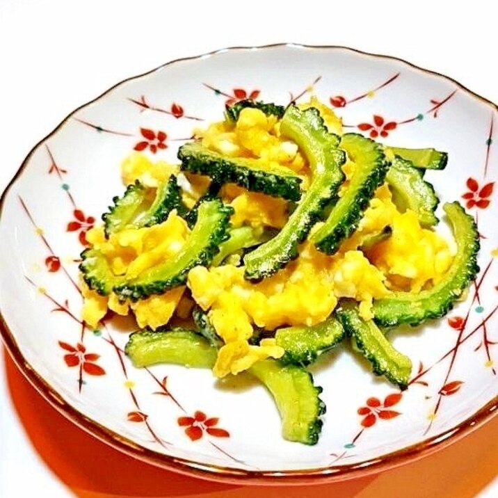 ゴーヤと卵の炒め物